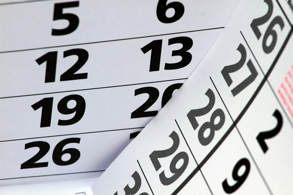 Kalendář pro rok 2013 — Stock fotografie