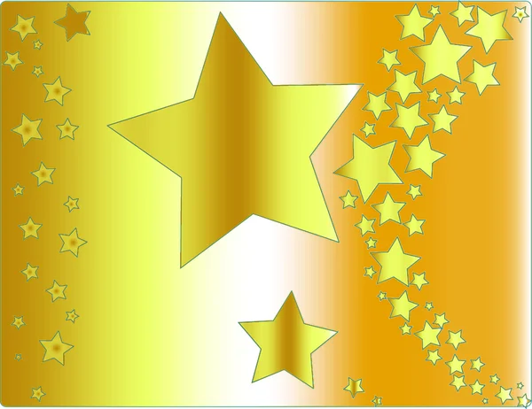 Estrela-tipo abstrato — Fotografia de Stock