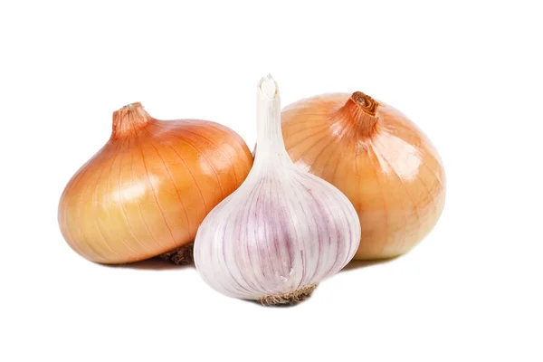 stock image Onions & garlic