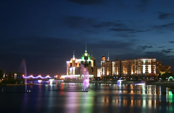 Ніч Астана — стокове фото