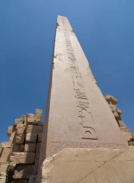 Obelisk at the Karnak Temple — Stock Photo, Image