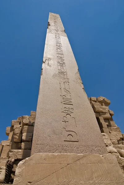 stock image Obelisk at the Karnak Temple