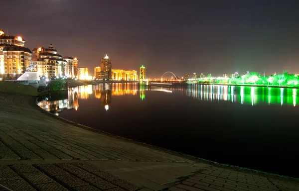 Noite Astana — Fotografia de Stock