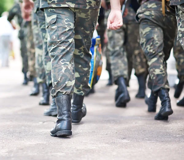Ucrania fuerza del ejército Imagen de stock