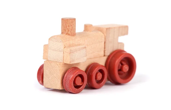 Wooden toy train — Stock Photo, Image