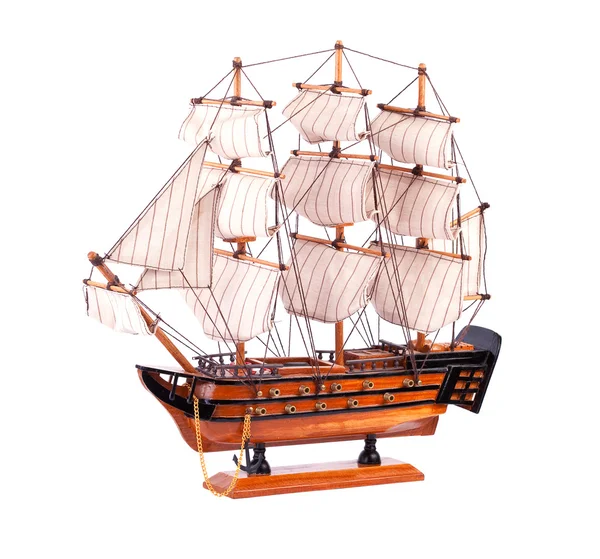 stock image Toy wooden ship