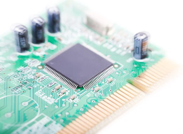 Circuit board (with zoom effect) — Stock Photo, Image