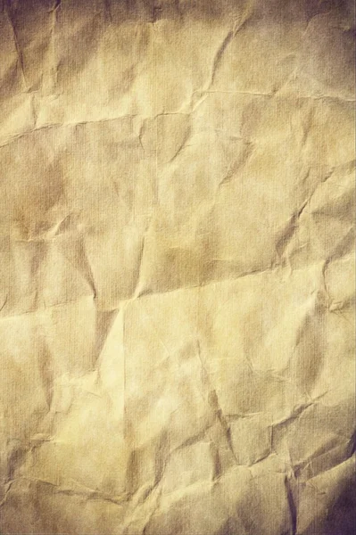 Старая скомканная бумага — стоковое фото