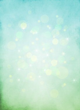 Spring background with bokeh effect clipart