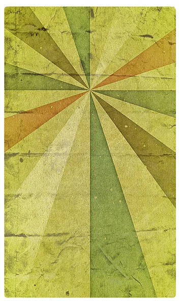 Grunge sun rays on grunge paper — Stock Photo, Image