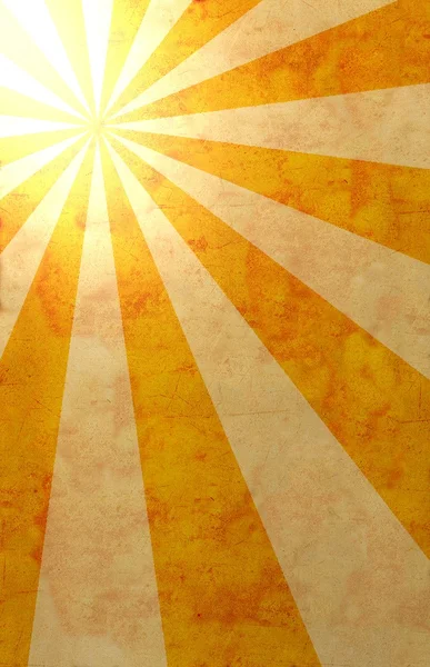 Paper with sun rays — Stock Photo, Image