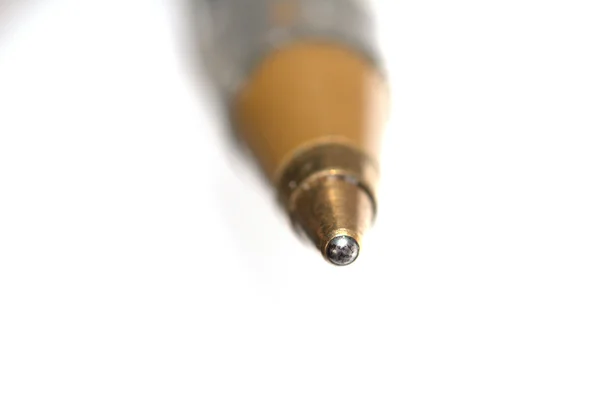 stock image Ball point pen macro