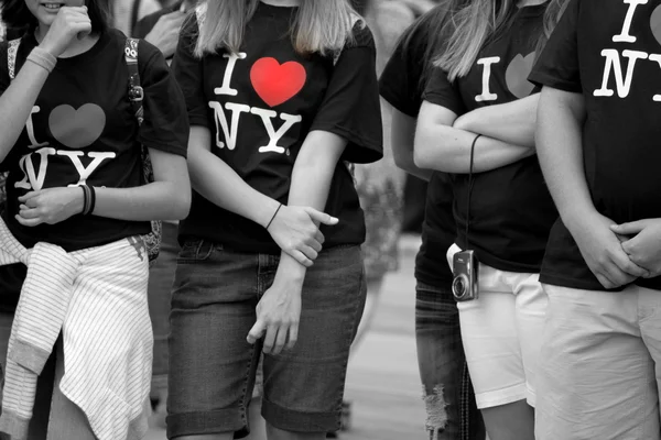 stock image T-shirts of New York City