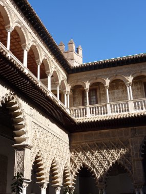 Royal alcazar Seville, İspanya