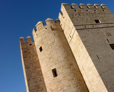 Calahorra Tower in Cordoba, Andalusia, Spain clipart