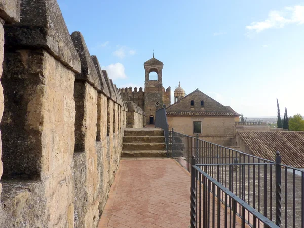 Alcazar de los reyes cristianos in cordoba, spanien — Stockfoto