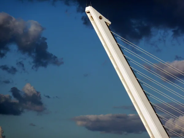 Alamillo bridge di Seville, Spanyol — Stok Foto