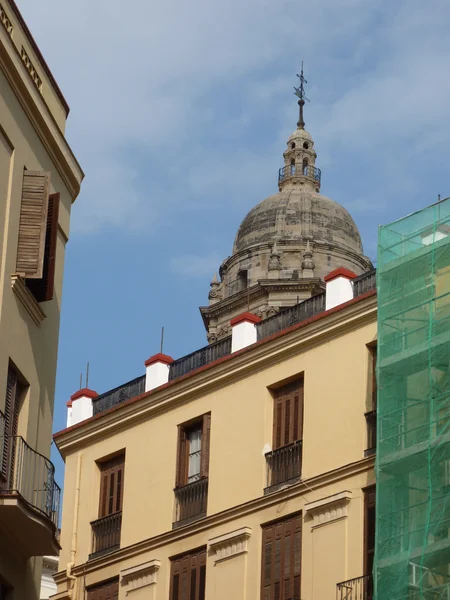 Malaga Cathedral 's dome — Stock Photo, Image