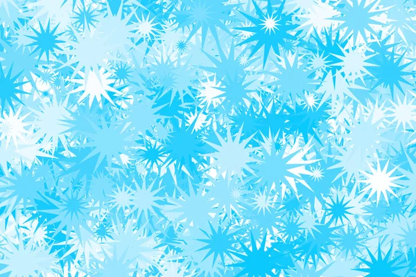Abstract background with blue stars . Christmas — Stock Photo, Image