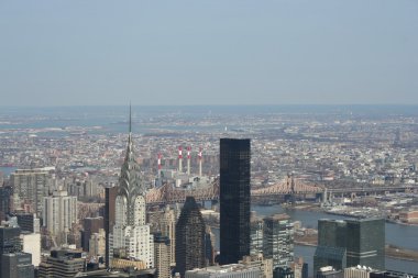 Manhattan'ın havadan görünümü