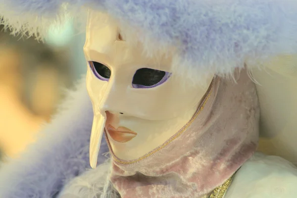 Maske im venezianischen Karneval — Stockfoto