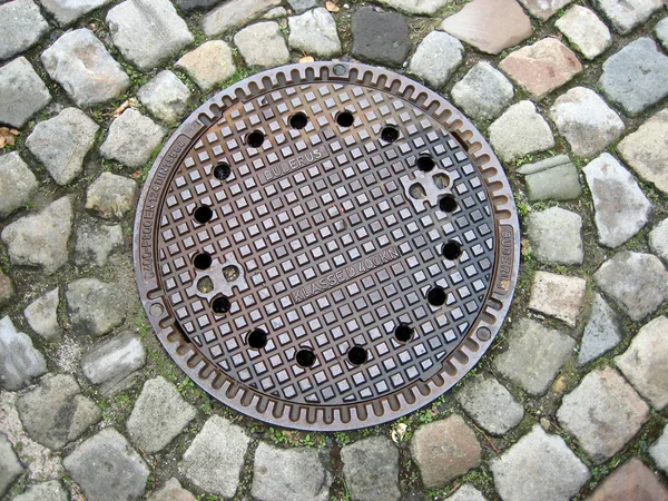 stock image A street Sewer