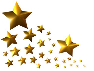 Golden Stars clipart