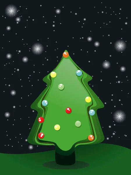 Árbol de Navidad — Stock vektor