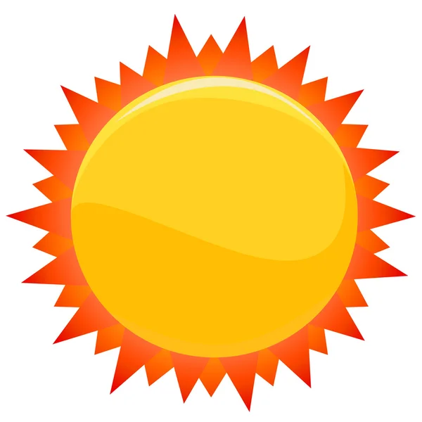 O sol — Vetor de Stock