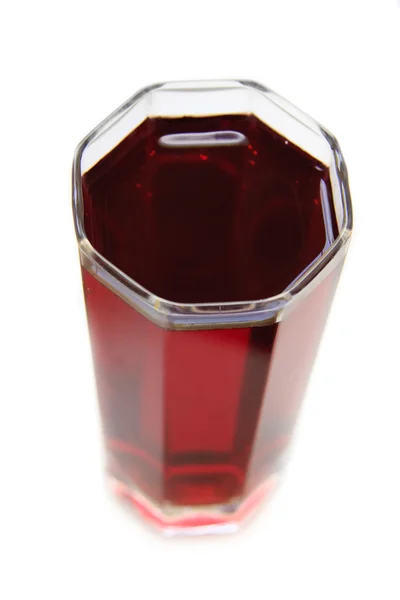 Un vaso de jugo de cereza —  Fotos de Stock