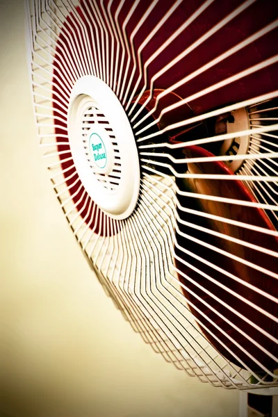 Floor type cooling fan in sepia — Stock Photo, Image