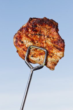 Grilled steak clipart