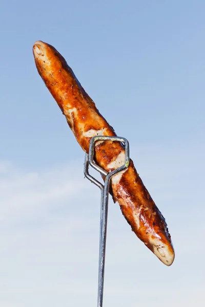 Bratwurst grelhado — Fotografia de Stock