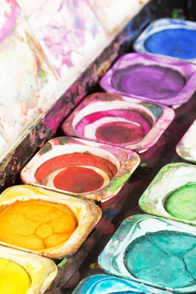 Old paintbox — Stock Photo, Image