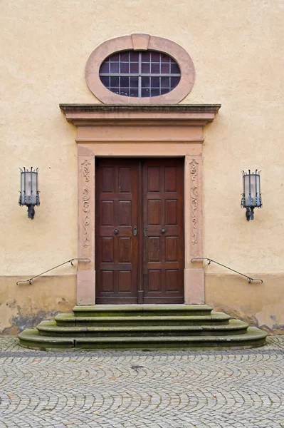 Old entry door — Stock Photo, Image
