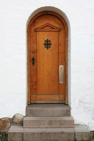 老入口门 — 图库照片