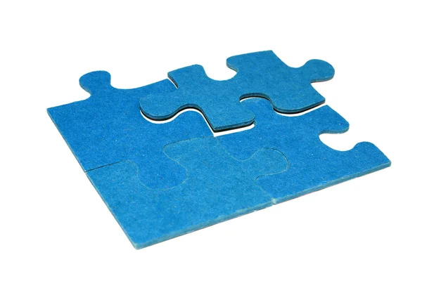 Stukjes van een puzzel — Stockfoto