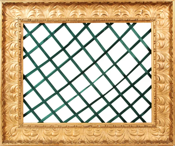 Golden picture frame — Stock Photo, Image