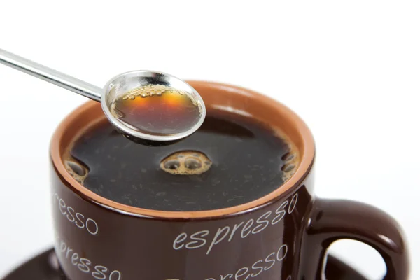 Espresso kupa — Stok fotoğraf