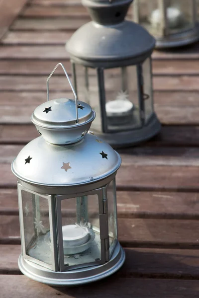 stock image Three lanterns