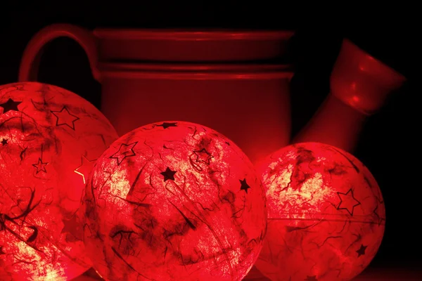 輝く装飾ボール — ストック写真
