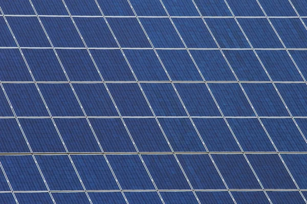 Panelen met zonnecellen — Stockfoto