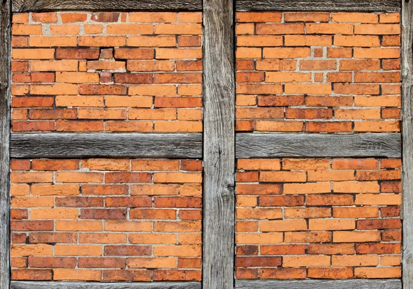 Wooden framework front — Stock Photo, Image