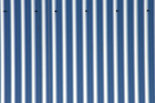 Chapas corrugadas de aluminio — Foto de Stock