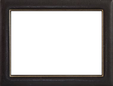 Leather picture frame clipart