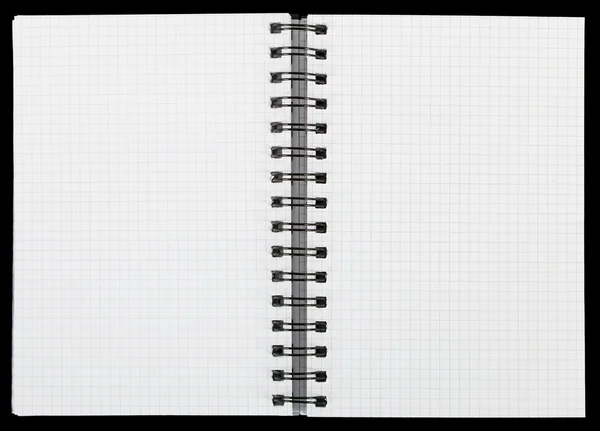 Empty notebook — Stock Photo, Image
