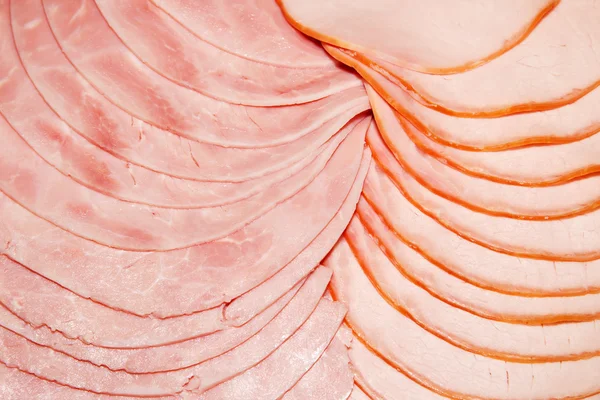 Presunto cozido e costeleta de porco defumada — Fotografia de Stock
