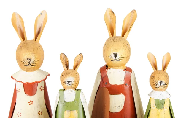 Wielkanocne króliczki rodziny — Zdjęcie stockowe