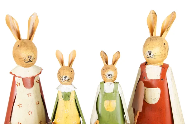 Wielkanocne króliczki rodziny — Zdjęcie stockowe