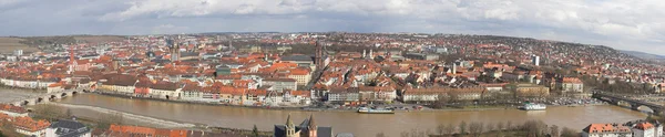 stock image Panorama Würzburg